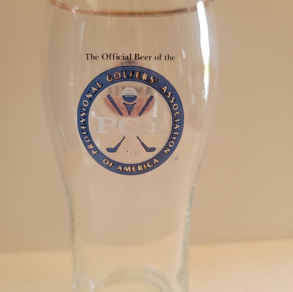 PGA Tour Drought Glass/ Amstel Light Beer Pilsner Glass/ Golf - Picture 1 of 5